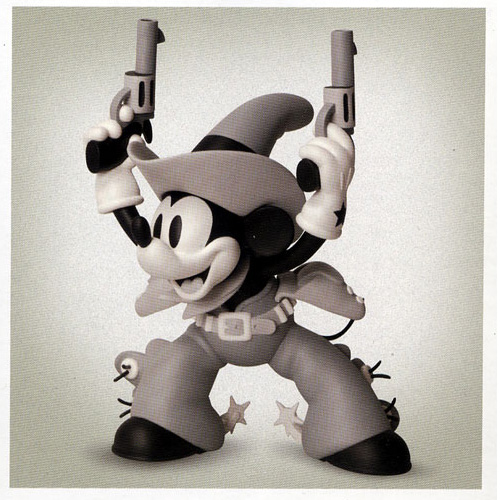 메디콤 VCD 콜렉션 미키마우스 Two-Gun Mickey (품절)