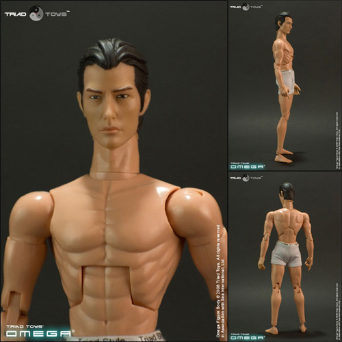 Triad ToysOmega Male 12인치 액션피규어 바디 Figure Body Caucasian ver.