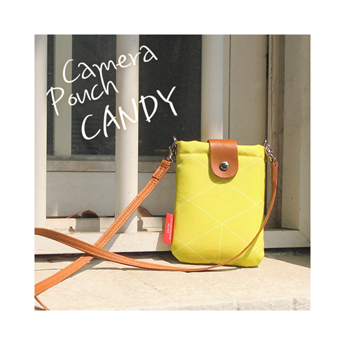 카메라 파우치 Camera Pouch Candy-lemon lime 