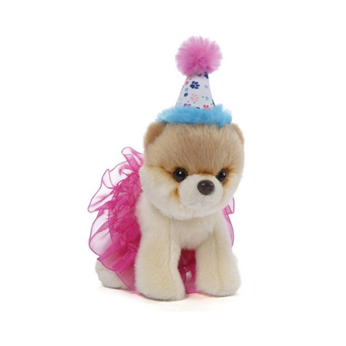 월드넘버원 강아지 부 -생일축하 핑크ver-인형