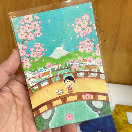 치비마루코 원화 포스트카드 A