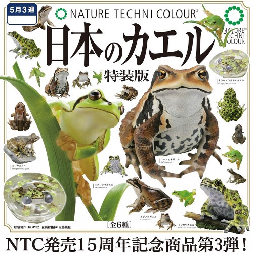 네이쳐 테크니컬러 일본의 개구리 -특장판- 피규어  6종풀세트(예약상품)