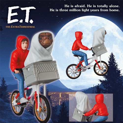 이티 E.T. E.T. &amp; ELLIOTT  BICYCLE 피규어 (예약상품)